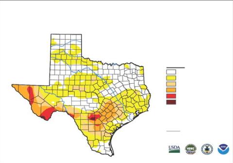 Lampasas County moves to ‘abnormally dry’ on drought map