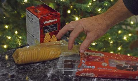 Leaving treats out and easily accessible during the holiday season is a temptation for snacking. Putting treats away and out of sight can help keep your diet -- and your blood sugar! -- in check. alexandria Randolph | Dispatch record