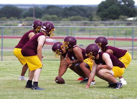 The Hornets have had plenty of practices in just their helmets in the past. This could be required at times this season. FILE PHOTO