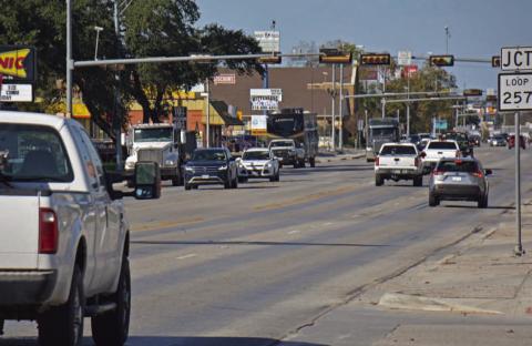 The state transportation department is studying the prospect of constructing a relief route that would redirect traffic around Lampasas instead of through the heart of the business district. Public input is sought on the project. FILE PHOTO
