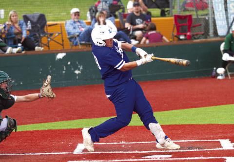 HUNTER KING | DISPATCH RECORD Benny Rodriguez was a solid third baseman for the Badgers in his sophomore campaign.