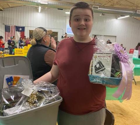 Student named reserve champ