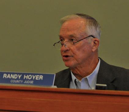 County Judge Randy Hoyer said the courthouse renovation work should conclude this week. The building will be available to host events once again. ERICK MITCHELL | DISPATCH RECORD