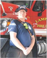 Tim Weinrick started his role as the new Lampasas Volunteer Fire Department Assistant Chief on Oct. 4. ALEXANDRIA RANDOLPH | DISPATCH RECORD