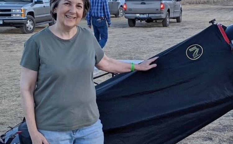 Deborah Moran of the Houston Astronomical Society will participate in Saturday’s event to celebrate “The Stars at Night.” courtesy photo