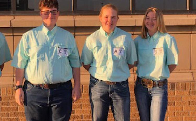 Plant ID team places in top 10 at state contest
