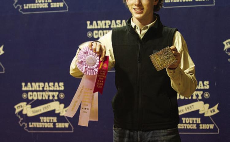 Kord Bumpus garnered reserve champion honors in the Ag Mechanics Show. ADAM BARRIOS | DISPATCH RECORD