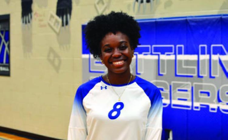 Name: Angelina Davis Class: Junior Sport: Volleyball Favorite Athlete: Sha’carri Richardson Favorite Hobby: Running, volleyball Favorite Food: Chicken alfredo Favorite Movie: Voicemails for Isabelle