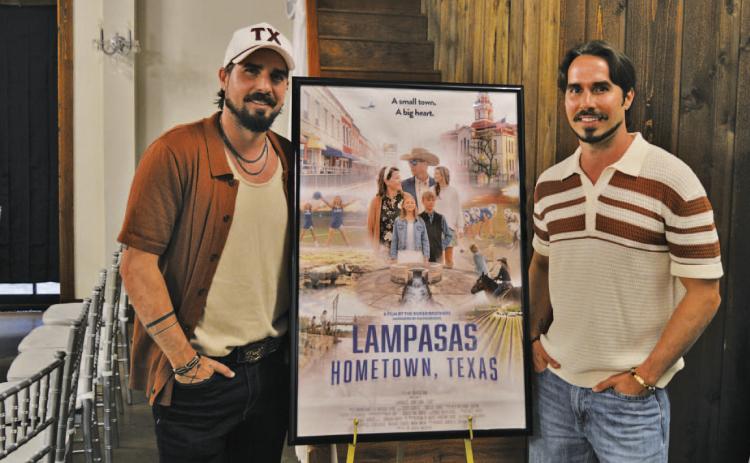 Lampasas natives Chase Kuker and Jordan Kuker offered showings last week of their recently completed documentary that tells the story of their hometown. Numerous local residents participated in the project, and their voices narrate the film and describe the legacy of the city. The Kukers said they plan to hold more showings of the documentary and want to take it to film festivals. ERICK MITCHELL | DISPATCH RECORD
