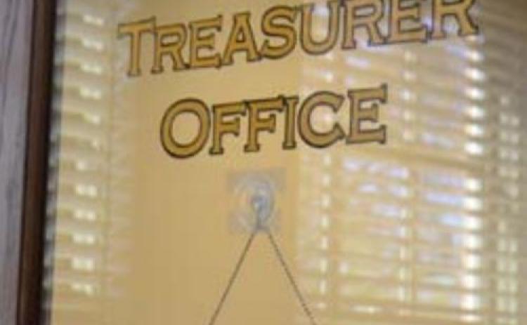 The county treasurer’s office is one of three county offices the Commissioners Court approved for renovation. MONIQUE BRAND | DISPATCH RECORD