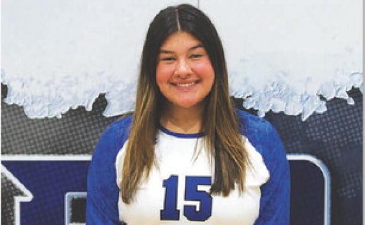 Name: Dani Schuricht Class: Junior Sport: Volleyball Favorite Movie: Mulan Favorite Midnight Snack: Popcorn Favorite Social Media: TikTok Main Goal This Season: Get Better