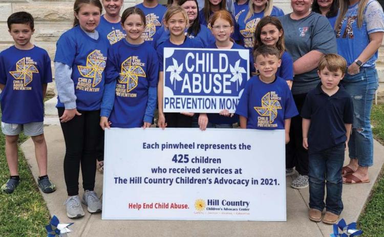 Drawing awareness to child abuse problems