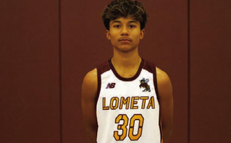 Name: Chris Hernandez Class: Freshman Sport: Basketball, Football and Tennis Favorite Teacher or Coach: Mr. T Favorite Place in Town: McDonald’s One Person You Look up To: My big brother Main Goal This Season: To have a good season