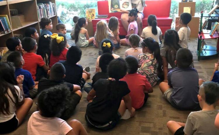 Animal-themed Summer Reading Story Time held at library
