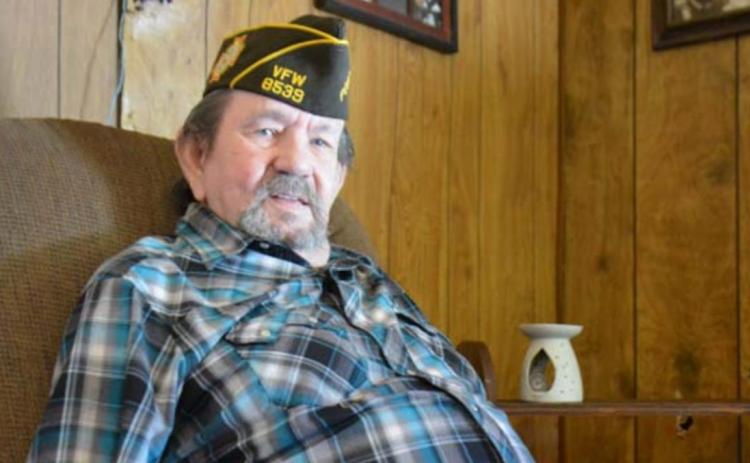 United States Air Force veteran Dwight Bishop lives in Lampasas and loves old western movies. MONIQUE BRAND | DISPATCH RECORD