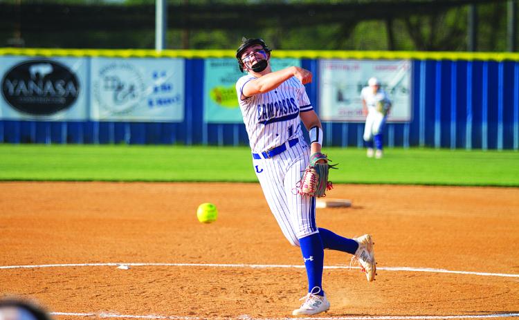 Brooklyn Farmer is expected to be the Lady Badger’s starting pitcher for game one of the playoff series.