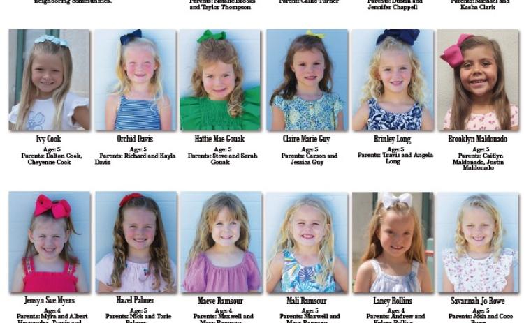 Introducing the Little Miss Spring Ho contestants
