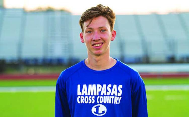 Name: Gabriel Allison Class: Senior Sport: Cross Country Favorite Teacher or Coach: Carl Gehring Favorite Place in Lampasas: Hancock Springs One Person You Look Up To: Alex Yee Main Goal This Season: Make Regionals