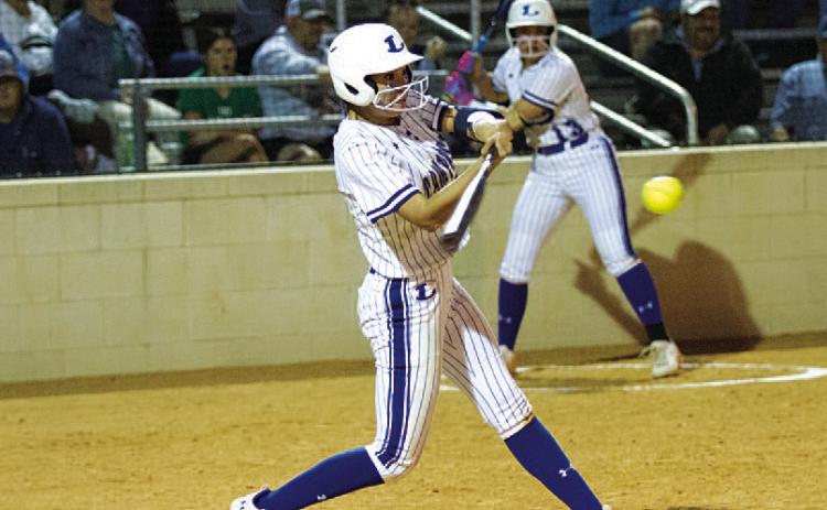 HUNTER KING | DISPATCH RECORD Freshman Emory Vineyard is starting at second base this season.