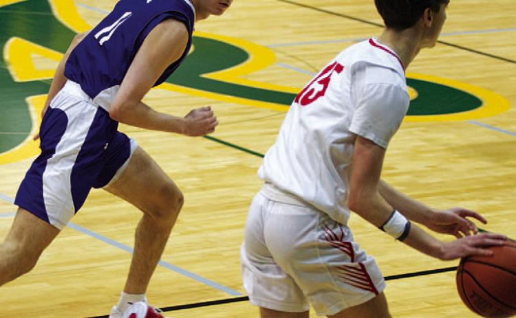 HUNTER KING | DISPATCH RECORD Jax Pratus has been scoring and defending at a high level so far this season.