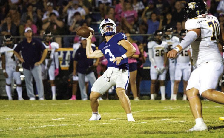 HUNTER KING | DISPATCH RECORD Reed Jerome will look to lead the offense to a victory against the Mustangs starting at 7:30 p.m.