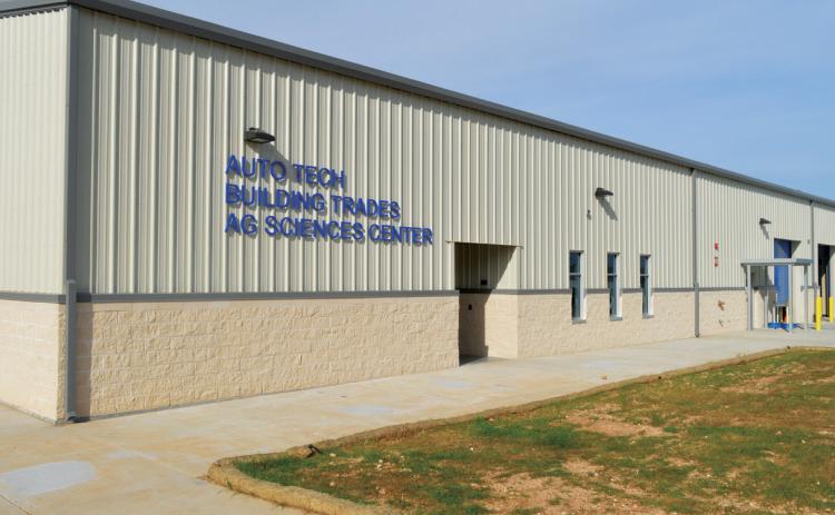 A new CTE building has been completed at Lampasas High School, providing students more space to learn various vocational skills. erick mitchell | dispatch record