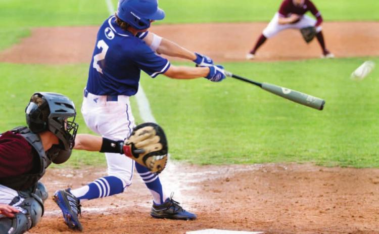 Over two games last week, Elijah Stanley batted 5-7, and he drove in the Badgers’ first run against Stephenville. JEFF LOWE | DISPATCH RECORD