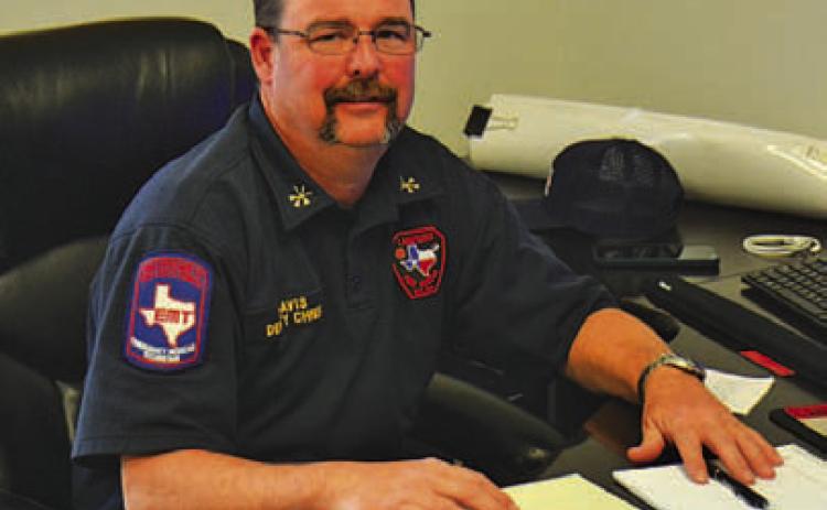 Tim Davis has been named the deputy operations chief for Lampasas Fire Department. HUNTER KING | DISPATCH RECORD