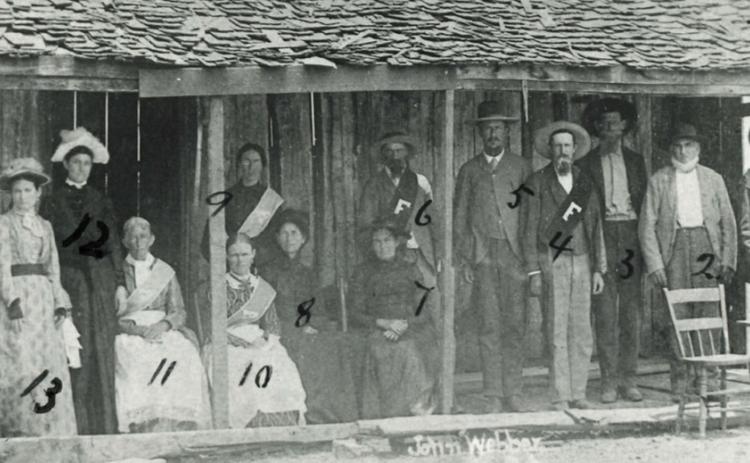 Lampasas is considered the birthplace of the Farmers’ Alliance advocacy group, which at one time boasted a membership of 3 million. This photo, which appears in “Lampasas County, Texas: Its History and Its People Volume I,” shows the meeting place of the Pleasant Valley Farmers Alliance, believed to be the former Donelson Creek School. courtesy photo