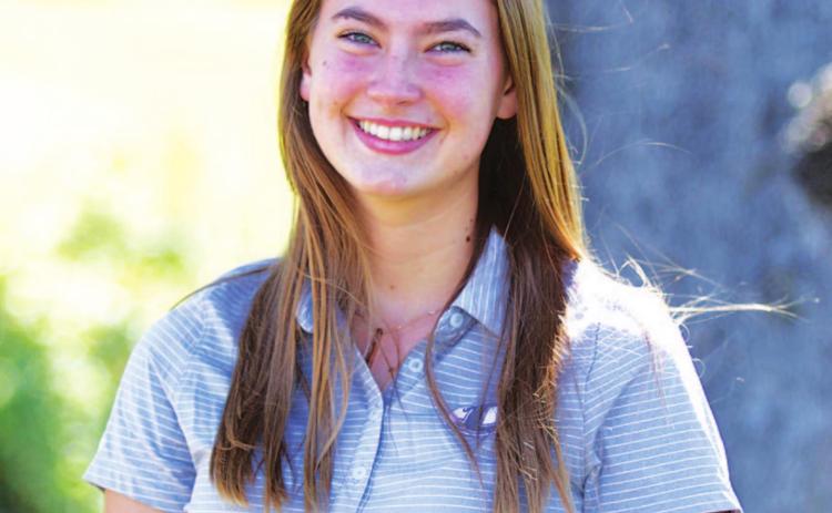 Shaylee Wolfe will be competing at the state golf tournament next week in Kingsland. FILE PHOTO