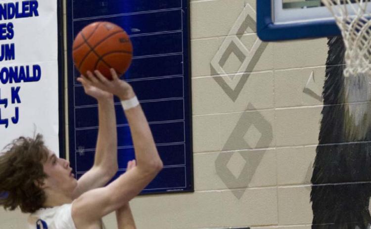 Kaeden Crawford has the Badgers’ best field-goal percentage so far this season, with one week of district play left. JEFF LOWE | DISPATCH RECORD