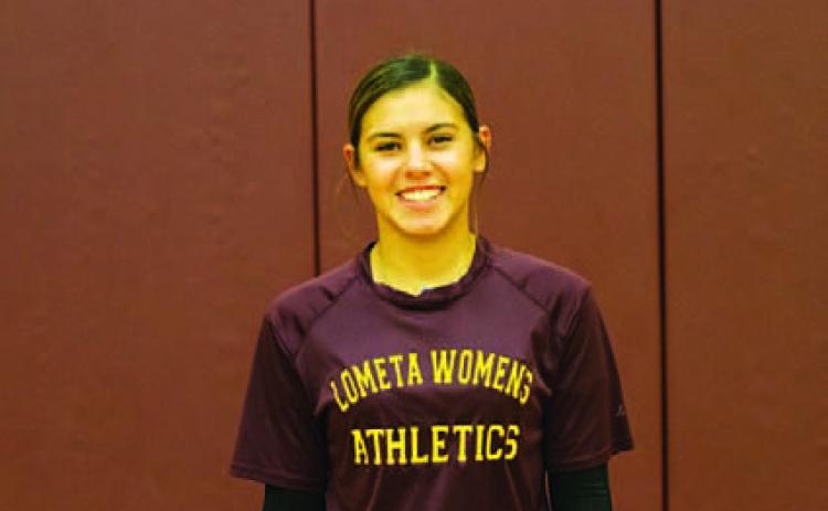 Name: Makynzie Andrade Class: Senior Sport: Volleyball, Basketball, Track, Tennis and Cheer Favorite Teacher or Coach: Mrs. Resa Favorite Place in Town: N/A One Person You Look up To: No one Main Goal This Season: Win more games