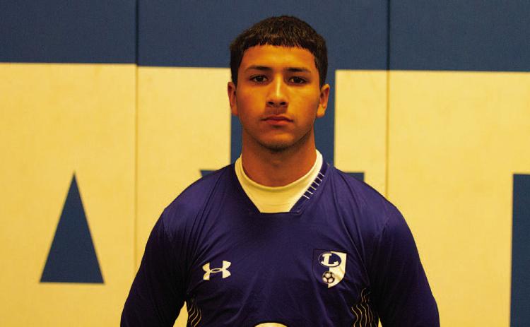Name: Xavier Contreras Class: Junior Sport: Soccer Favorite School Subject: Lunch Favorite Vacation: Monterey, Mexico One Person To Meet: Sergio Canales Main Goal This Season: Score a bicycle goal