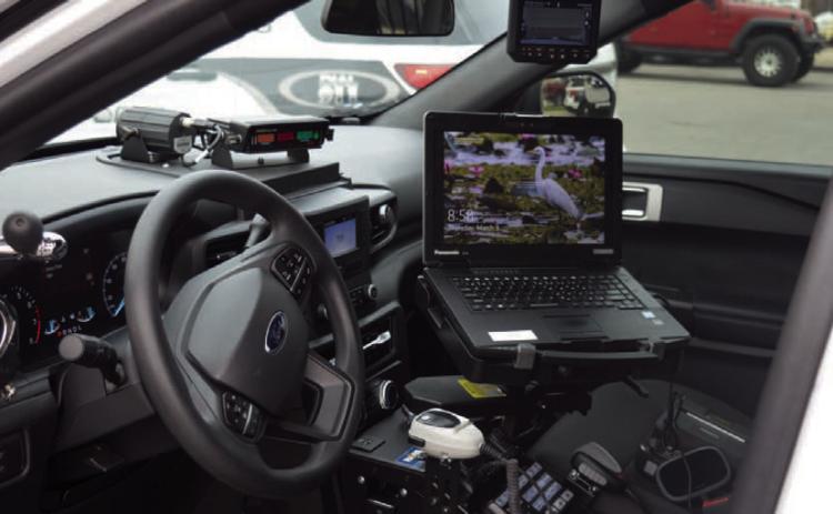 Upgraded wireless connectivity will be added to all Lampasas Police Department patrol vehicles to provide better internet functionality for officers’ use. ERICK MITCHELL | DISPATCH RECORD