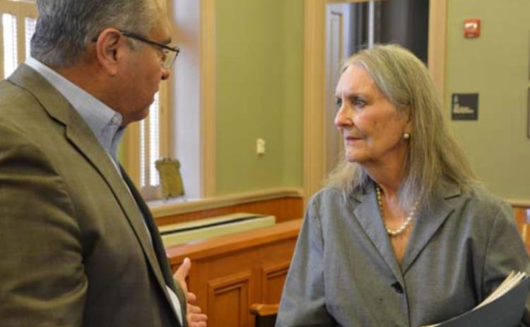 Faulkner honored for her service