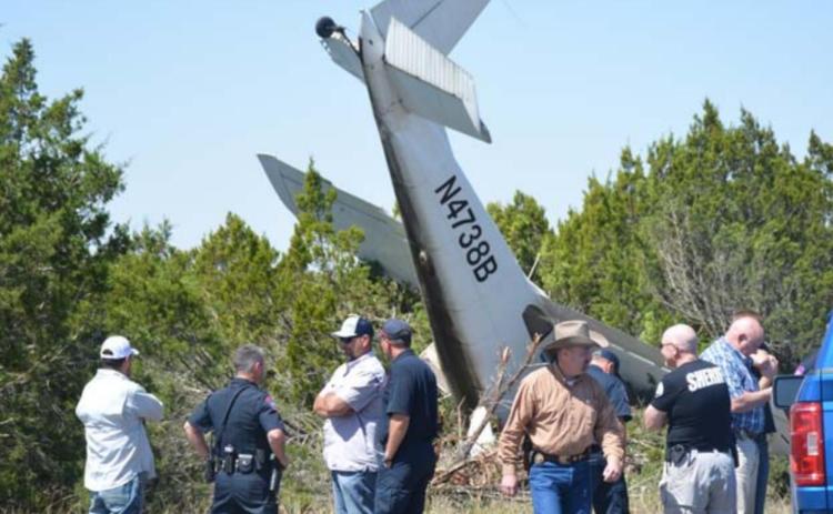 Multiple agencies responded to a plane crash Wednesday. No injuries were reported. MONIQUE BRAND | DISPATCH RECORD