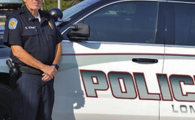 Police Chief Ronnie Strain came to Lometa in August 2024 after spending 25 years with the Hays County Sheriff’s Department. ERICK MITCHELL | DISPATCH RECORD