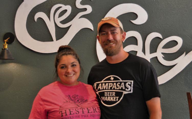 Eager to open their second restaurant are Ana and Dalton Harbin. The couple also own Lampasas Beer Market on the downtown courthouse square. ERICK MITCHELL | DISPATCH RECORD