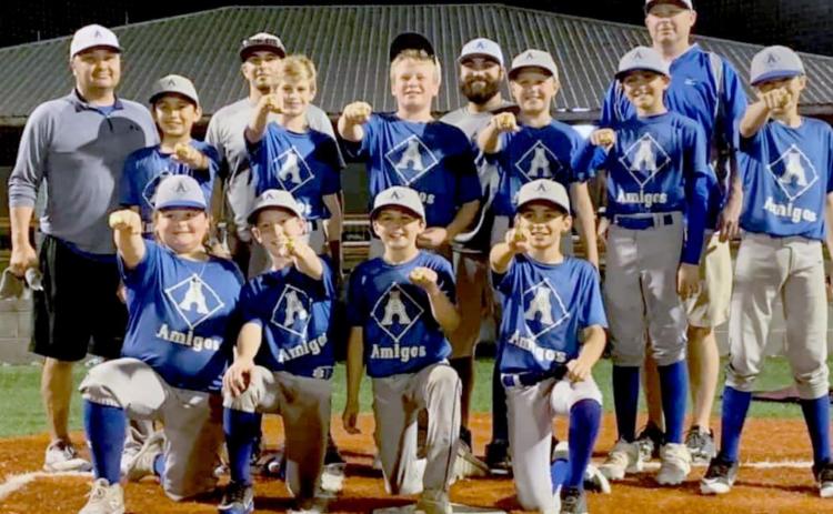 The Amigos 12U baseball team
