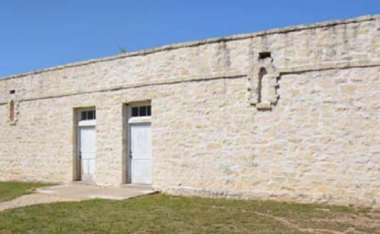 The former Lampasas Colored School building on College Street is one of the structures considered by the Lampasas City Council for renovation.. MONIQUE BRAND | DISPATCH RECORD