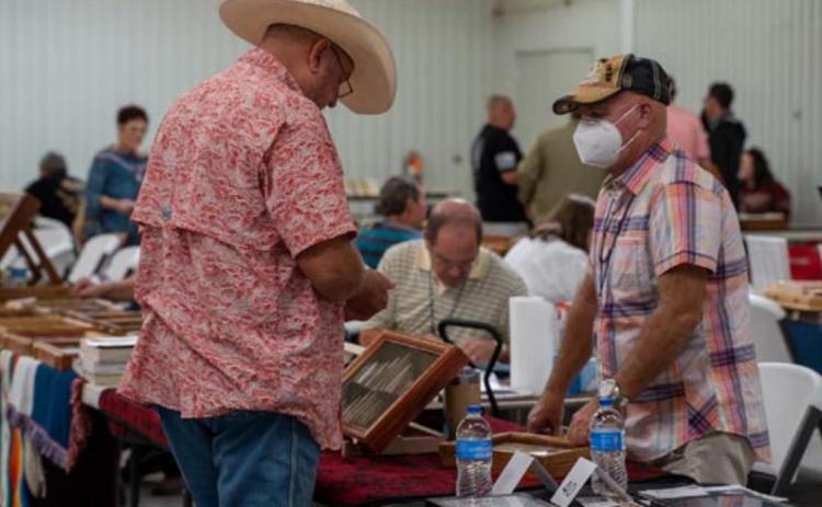 Vendors display their unique items