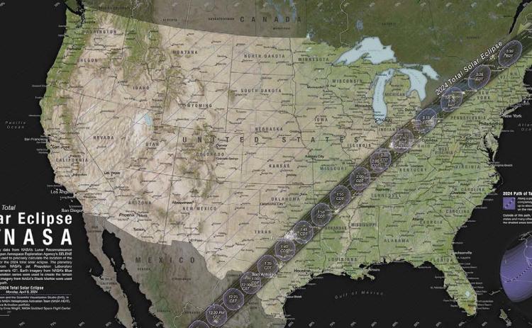 COURTESY GRAPHIC | NASA’S SCIENTIFIC VISUALIZATION STUDIO