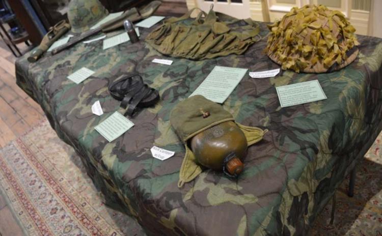 The Lampasas County Museum is celebrating the heroes of Vietnam with a special veterans exhibit. The display will be featured from now through Veterans Day in November. monique brand | dispatch record