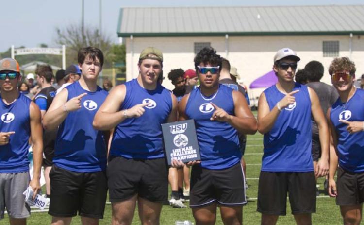 Lampasas wins lineman challenge in Burnet