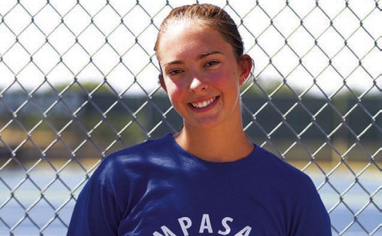 Name: Chesley Breuer Class: Junior Sport: Tennis Fav