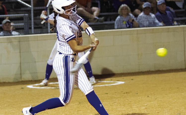 Madison Magilke has been on fire over the last week with three home runs. HUNTER KING | DISPATCH RECORD