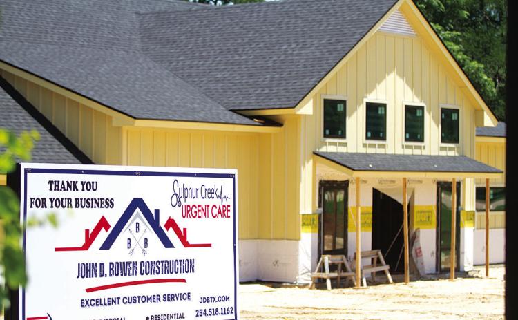 Sulphur Creek Urgent Care is having a new clinic built on Central Texas Expressway for owner Michele Kent and her medical staff. HUNTER KING | DISPATCH RECORD