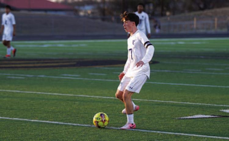 Cooper Pfaltzgraff has been a captain throughout this season. HUNTER KING | DISPATCH RECORD