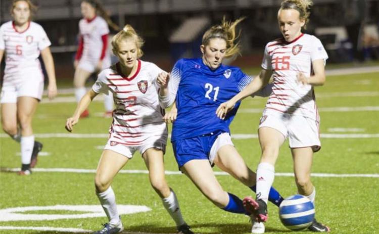 Sara Engelke (21) and her senior teammates will host Florence for the last game. JEFF LOWE | DISPATCH RECORD