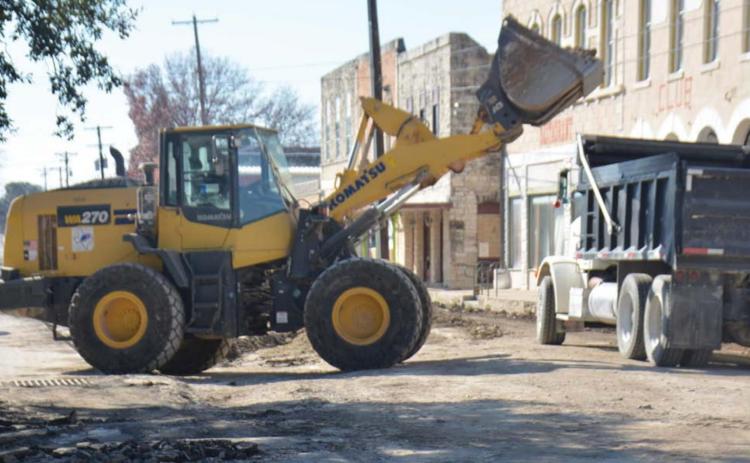 Reconstruction work begins on East Third Street